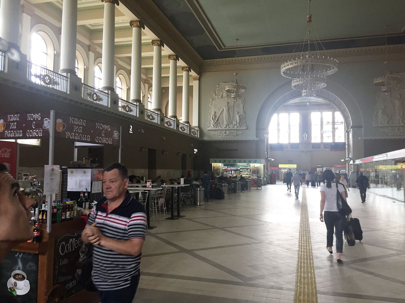 Киевский вокзал москва фото внутри